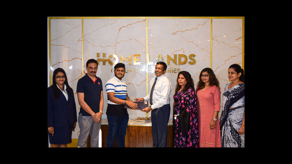 Home Lands Group Rewards Derana Dream Star Winner With The Biggest Prize In The Sri Lankan Reality Arena